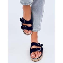 Mainské černé espadrilky černá 1