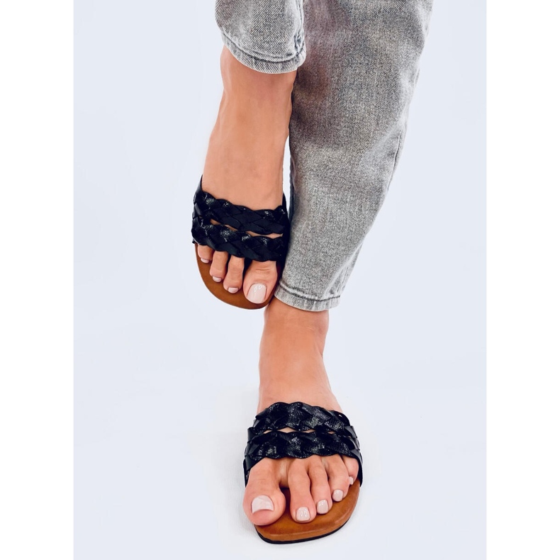 Dámské pantofle Emery Black černá 2