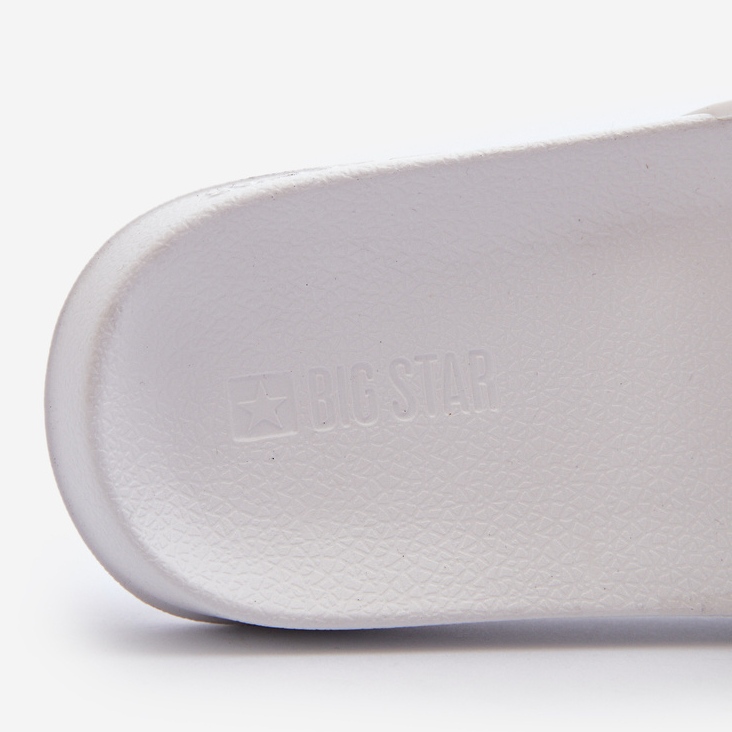 Pánské žabky Big Star NN174651 Bílé bílý 1