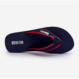 Pánské žabky Big Star NN174623 Navy Blue modrý 2