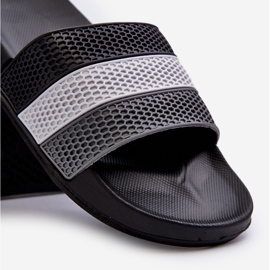 Klasické pánské žabky s ramínky Black Sylri černý 2