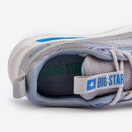 Pánská sportovní obuv HI-POLY System Big Star NN174372 Šedá 2