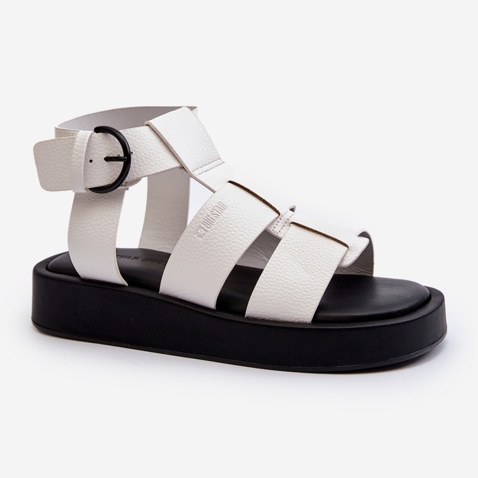 Dámské sandály Big Star NN274072 Bílé bílý 1