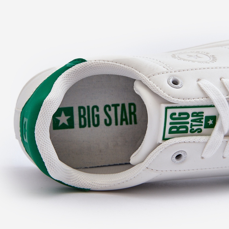 Pánské nízké tenisky Eco Leather Big Star NN174280 White bílý 2