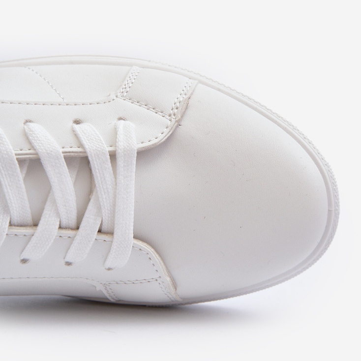 Pánské nízké tenisky Eco Leather Big Star NN174280 White bílý 1 Pánské nízké tenisky Eco Leather Big Star NN174280 White bílý 1