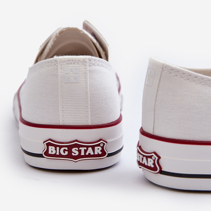 Pánské tenisky Big Star NN174057 Bílé bílý 2