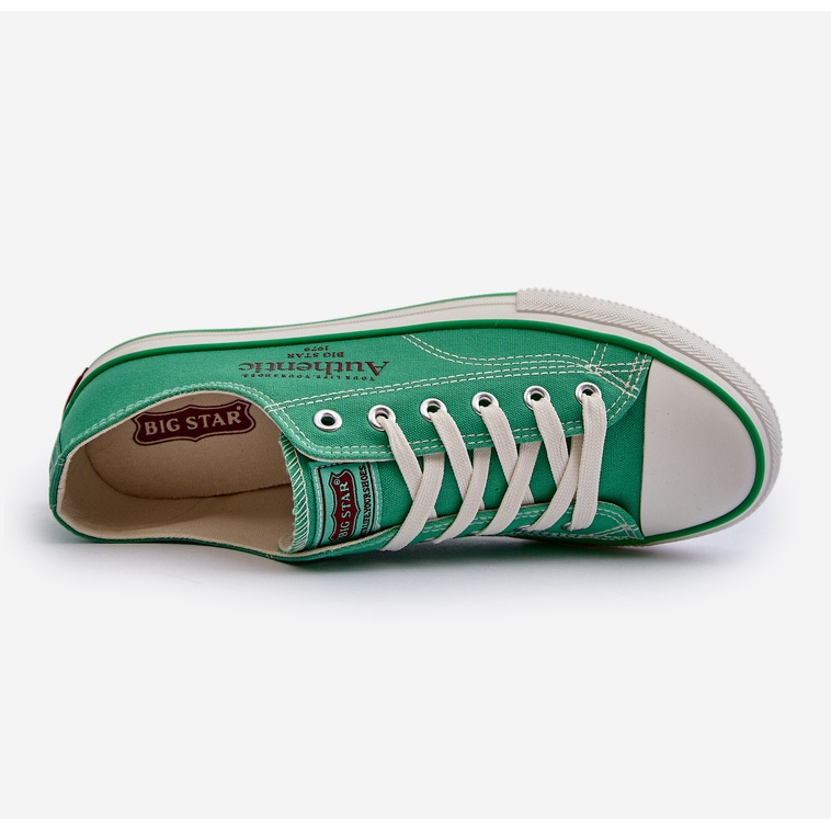 Pánské tenisky Big Star NN174062 Zelené zelená 2