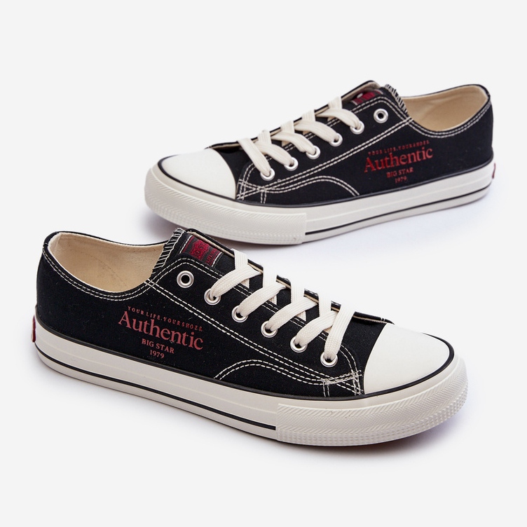 Pánské tenisky Big Star NN174056 Black černý 1