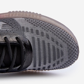 Pánská sportovní obuv HI-POLY System Big Star NN174476 Černá šedá 1