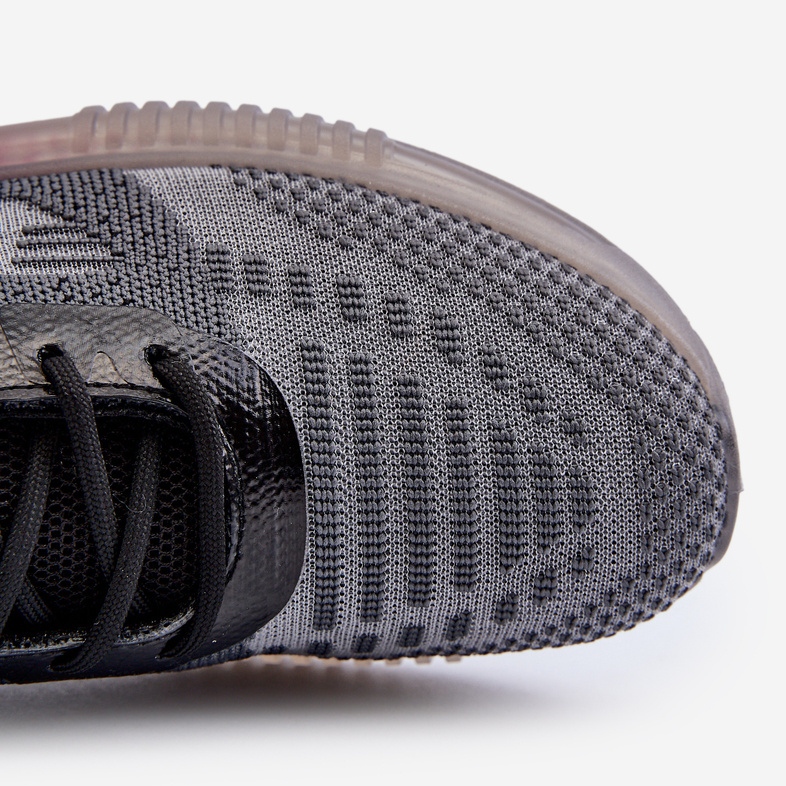 Pánská sportovní obuv HI-POLY System Big Star NN174476 Černá šedá 1