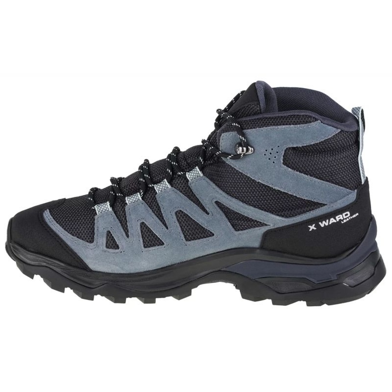 Boty Salomon X Ward Leather Mid Gtx W 471820 černý 1