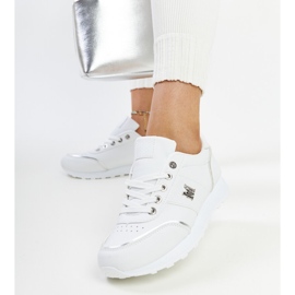 Bílé tenisky se silnou podrážkou Kincheloe bílý 2