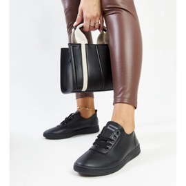 Černé tenisky z ekokůže Yusra černá 1