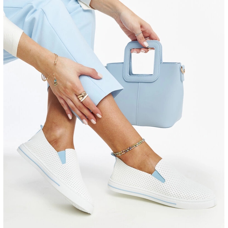 Bílé boty Sanan bílý 1