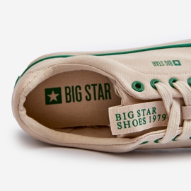 Pánské nízké tenisky Big Star NN174006 Béžová béžový 2