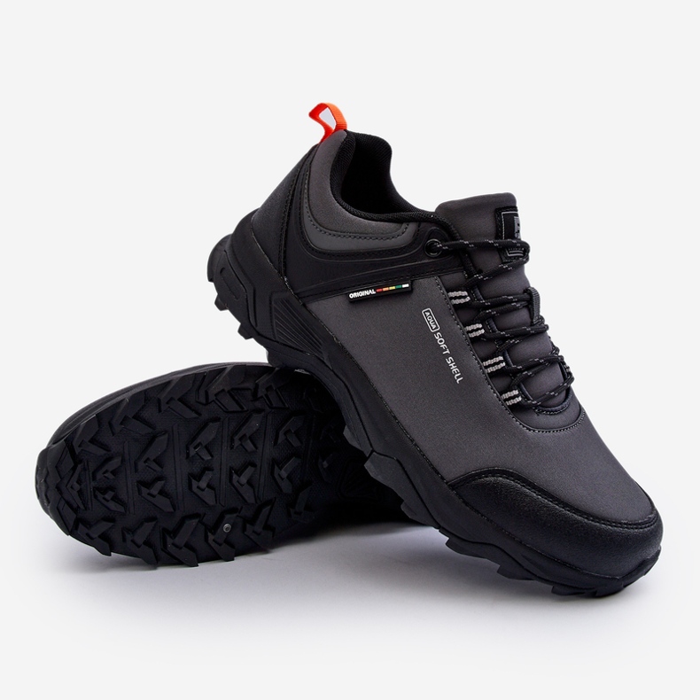 Pánské turistické boty Grey McBraun šedá 1