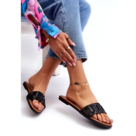 Seastar Dámský byt -vysoko -napěťové pantofle černá 6