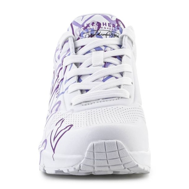 Boty Skechers JGoldcrown Uno Lite - Spread the Love W 155507-WLPR bílý 1