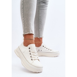 Dámské tenisky na masivní podrážce Big Star NN274126 White bílý 5