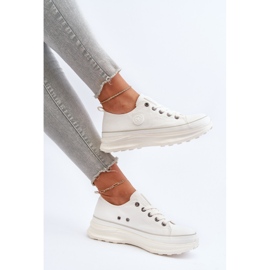 Dámské tenisky na masivní podrážce Big Star NN274126 White bílý 9