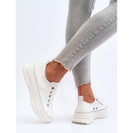 Dámské tenisky na masivní podrážce Big Star NN274126 White bílý 8