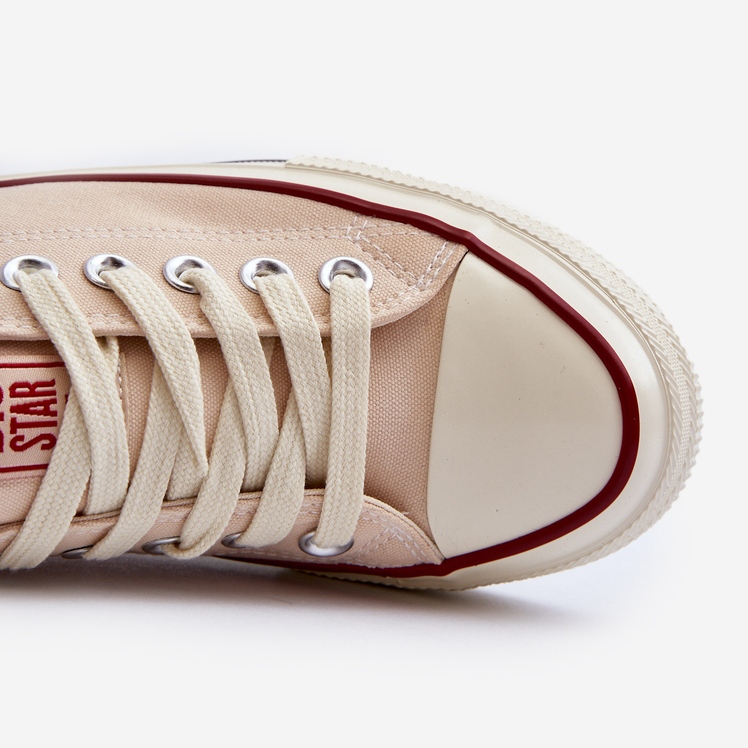 Dámské nízké tenisky Big Star NN274272 Béžová béžový 1