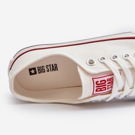 Dámské nízké tenisky Big Star NN274274 Bílé bílý 3