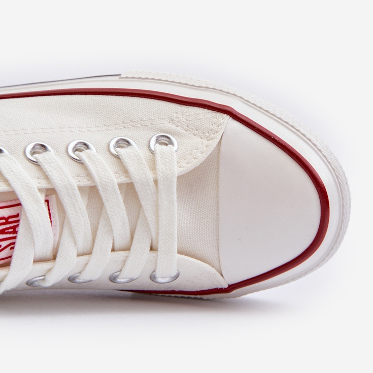 Dámské nízké tenisky Big Star NN274274 Bílé bílý 1 Dámské nízké tenisky Big Star NN274274 Bílé bílý 1