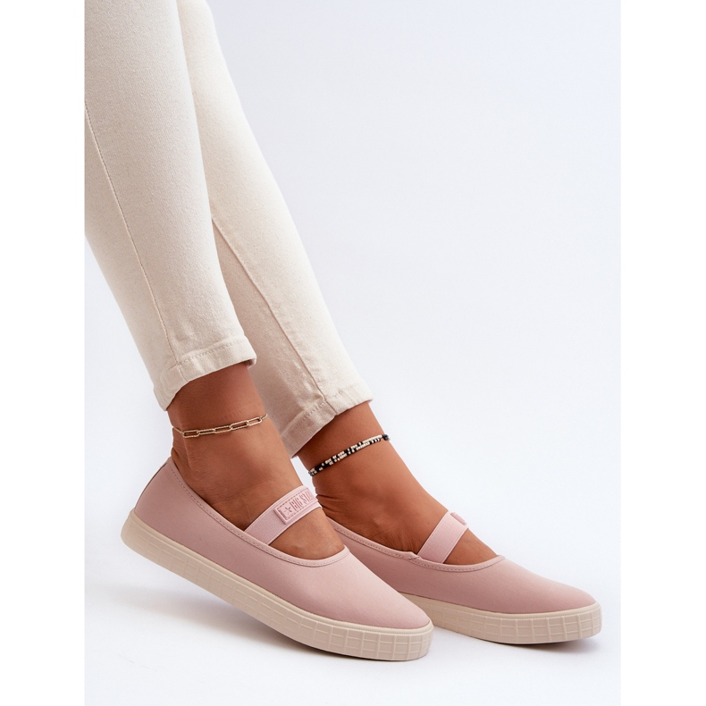 Dámské tenisky Big Star NN274606 Růžové růžový 1