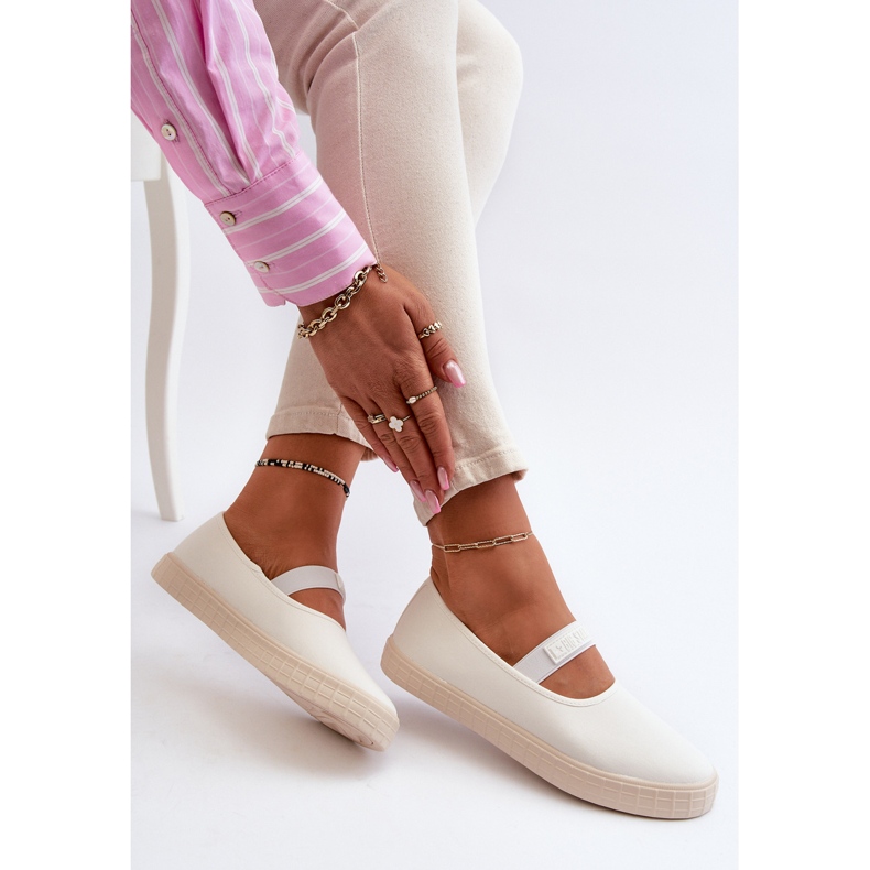 Dámské tenisky Big Star NN274601 Bílé bílý 1