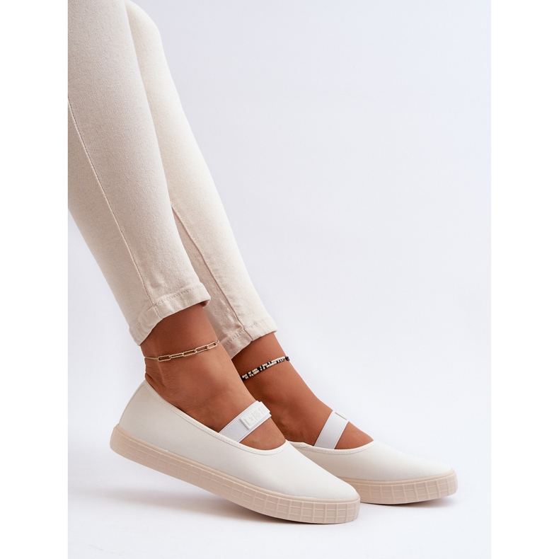 Dámské tenisky Big Star NN274601 Bílé bílý 2