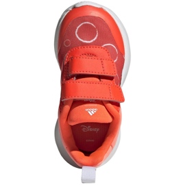 Boty Adidas x Disney Mickey and Minnie Tensaur Shoes Jr GW0365 červený 1