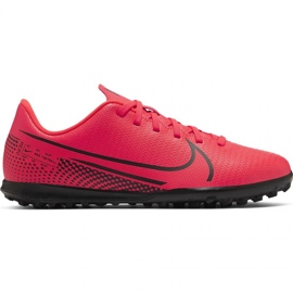 Kopačky Nike Mercurial Vapor 13 Club Tf Jr AT8177-606 červený červený 1