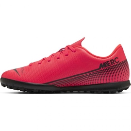 Kopačky Nike Mercurial Vapor 13 Club Tf Jr AT8177-606 červený červený 2