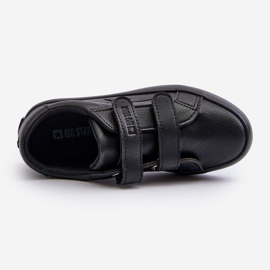 Dětské tenisky na suchý zip Big Star NN374006 Black černá 3