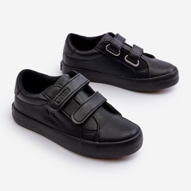 Dětské tenisky na suchý zip Big Star NN374006 Black černá 4