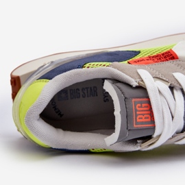 Pánské sportovní tenisky Memory Foam System Big Star NN174344 Grey šedá 2