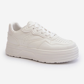 Dámské Tenisky na platformě bílé Axivana bílý 2