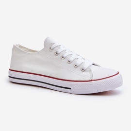 Dámské klasické nízké tenisky bílé Caelira bílý 1