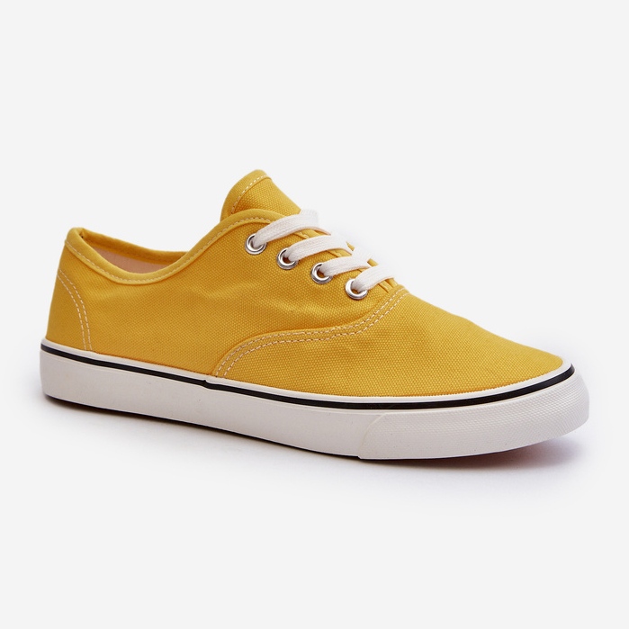 Dámské klasické žluté tenisky Sneakers Olvali žluť 1