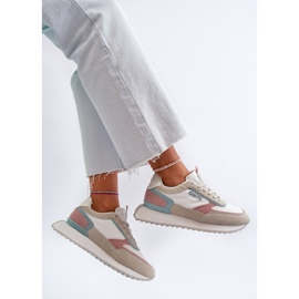 Dámské tenisky Memory Foam System Big Star NN274690 White bílý 1 Dámské tenisky Memory Foam System Big Star NN274690 White bílý 1