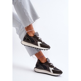 Dámské tenisky na platformě Memory Foam Big Star Platform NN274683 Black černý 1