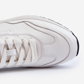 Pánské kožené tenisky Big Star NN174288 Bílé bílý 1