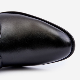 Pánské elegantní černé boty Jenavee černá 2