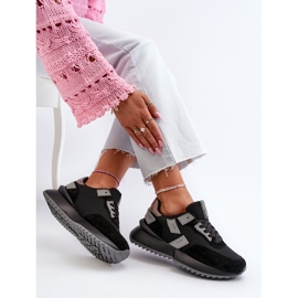 Dámské tenisky Big Star NN274975 Černé černý 2