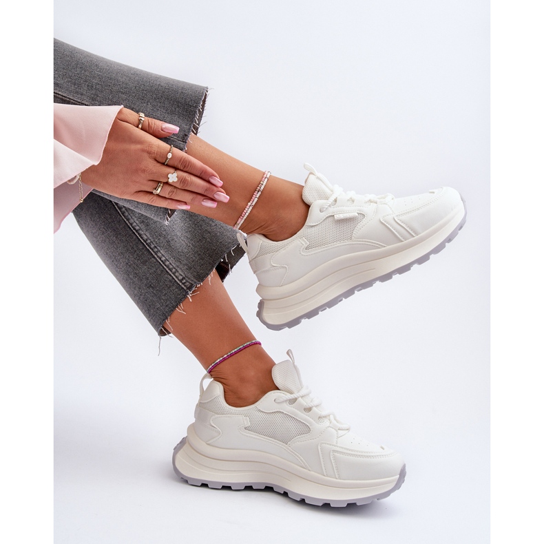 HI-POLY System Big Star Dámské Sneakers NN274A107 White bílý 1