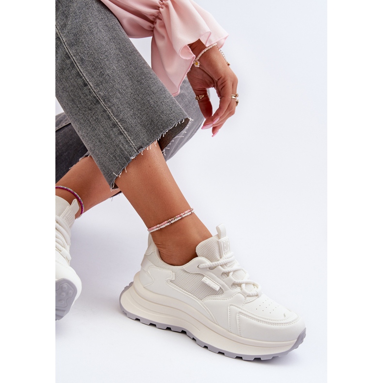 HI-POLY System Big Star Dámské Sneakers NN274A107 White bílý 2