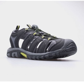 Sandály HI-TEC Eritio AVSSS21-HT-02 BLACK/LIME černá 1