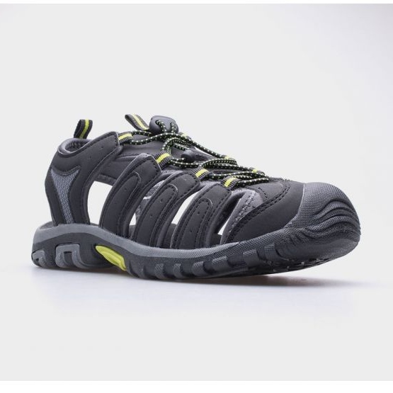 Sandály HI-TEC Eritio AVSSS21-HT-02 BLACK/LIME černý 1