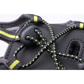 Sandály HI-TEC Eritio AVSSS21-HT-02 BLACK/LIME černá 2